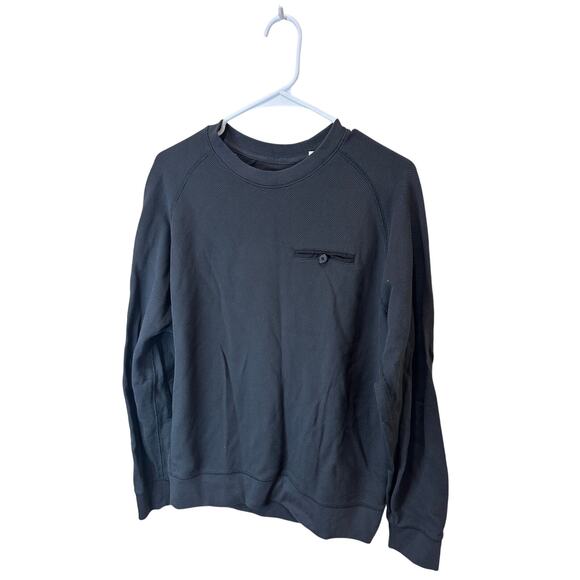 Billy Reid Sz M Tommy Crewneck Sweater Gray Longsleeve GREAT! One Wear! - Picture 1 of 6